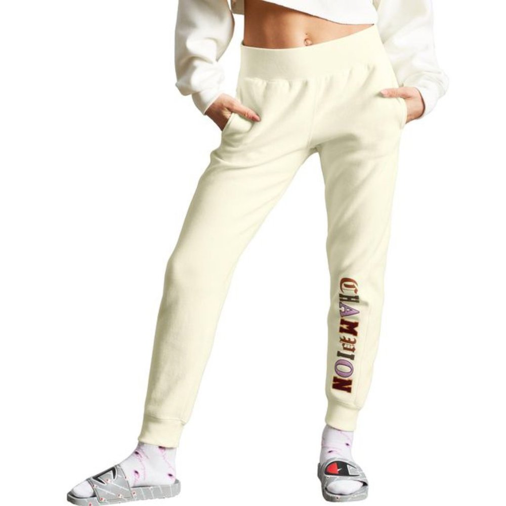 Champion Logo OEL Jogger Sweatpants Women's NEW